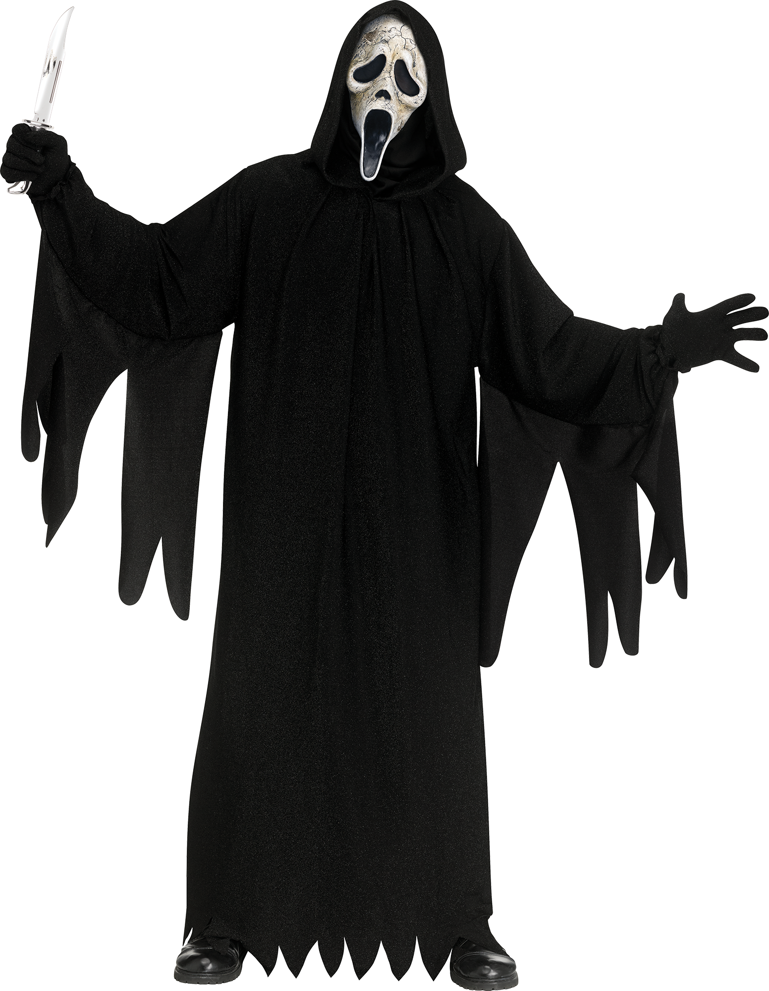 Fun World Officially Licensed Scream VI Ghost Face Aged Mask Costume  Accessory