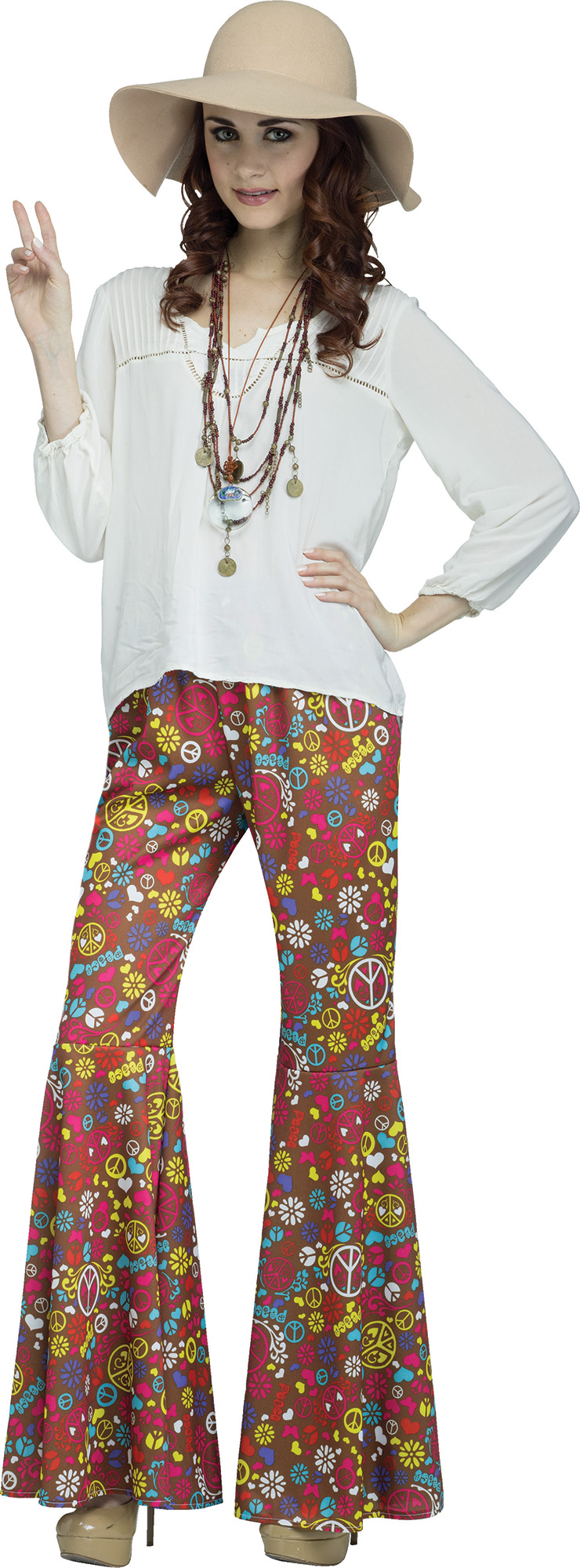 flower bell bottoms