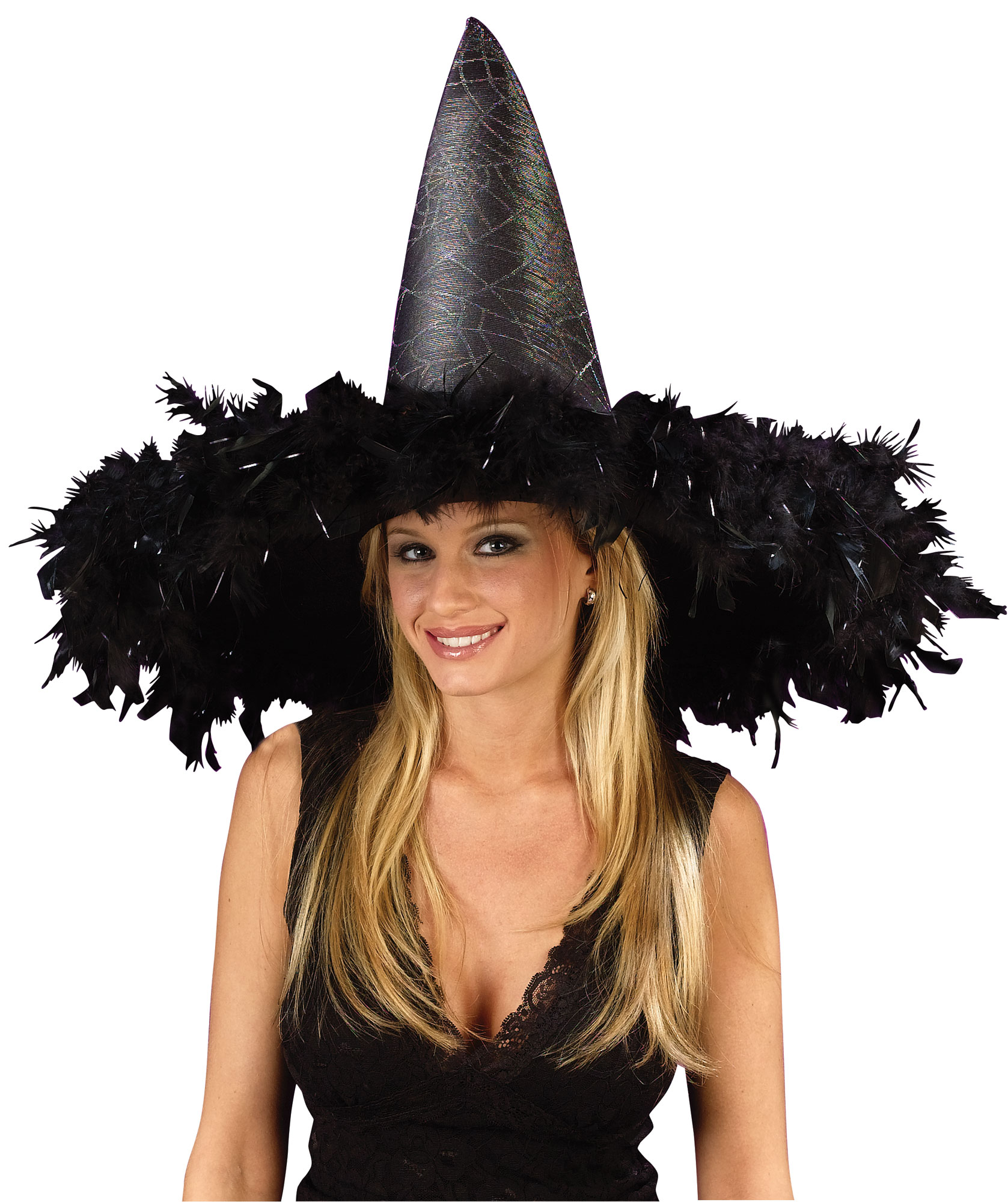 witch hat feathers