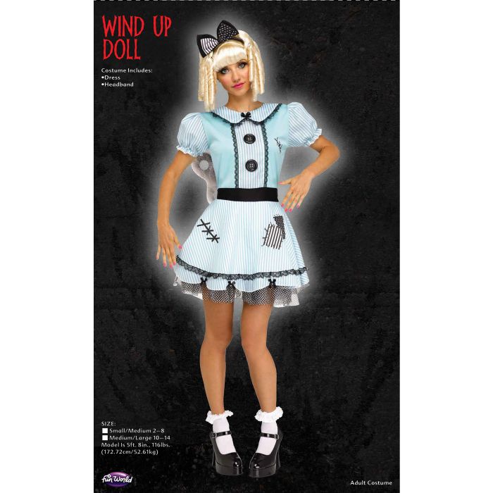 diy wind up doll costume