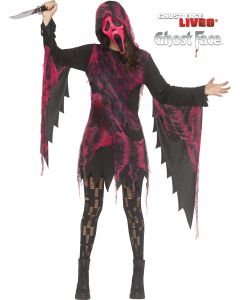 Pink Chrome Ghost Face® - Adult