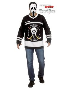 Ghost Face® Deluxe Hockey Jersey & Mask - Adult