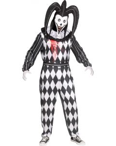 The Smiler Jester Adult Costume 