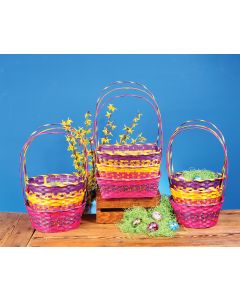 Aspenwood Small Easter Grass Basket Filler in Chartreuse (3 Pack