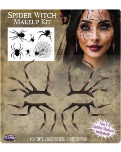 3D Spider Witch Makeup Kit