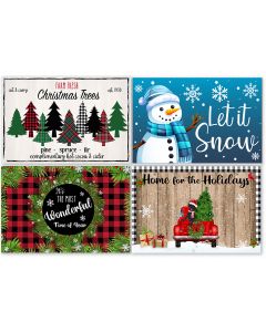 Winter Joy Door Mats Asssortment