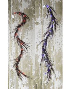 LU 54" Glitter Branch Garland