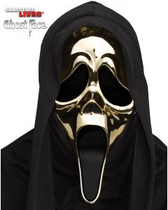 Ghost Face® Golden Metallic Mask