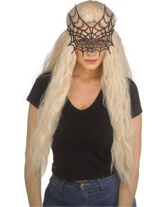 Gothic Sparkle Web Eye Mask