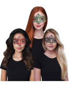 Glitter Gem Mask Assortment