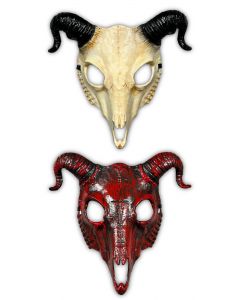 Big Horn Skull Mask Assortment