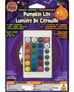 Deluxe Remote Pumpkin Light