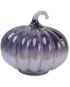 6.75" HH Ombré Pearl Glass Pumpkin