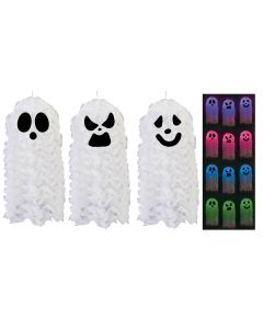 Hanging Shaggy Ghost Assortment