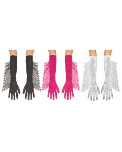 Fringe Long Gloves - Adult