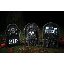 LED Bone Tombstones Assortment